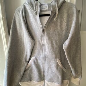 Champion zip up sweatshirt